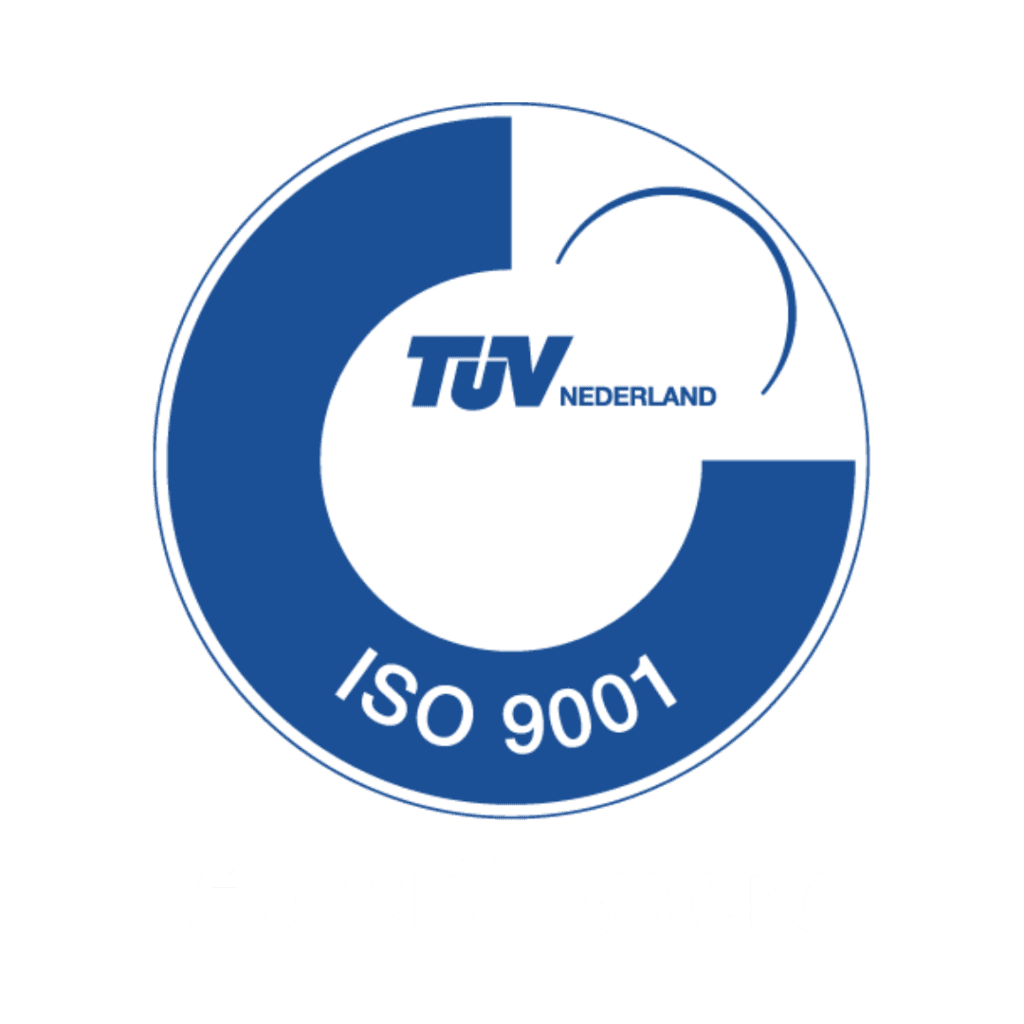 Certificering TUV Nord 9001 ISO