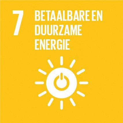 SDG 7: Betaalbare en duurzame energie.