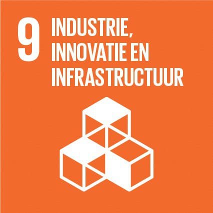 SDG 9: Industrie, innovatie en infrastructuur.