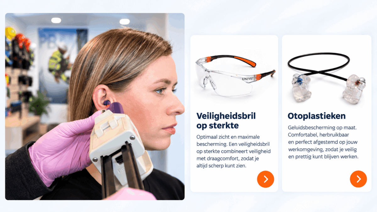 aanmeten van otoplastieken