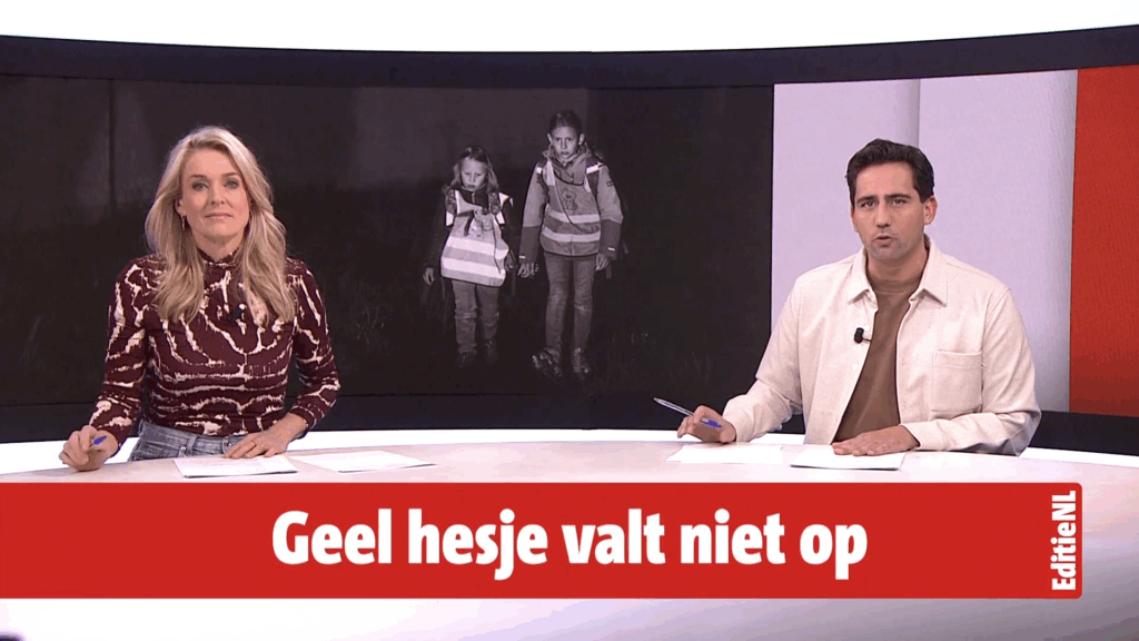 aflevering 315 over veiligheidsvestjes begint