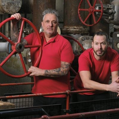 twee installateurs in B2B wear werkkleding